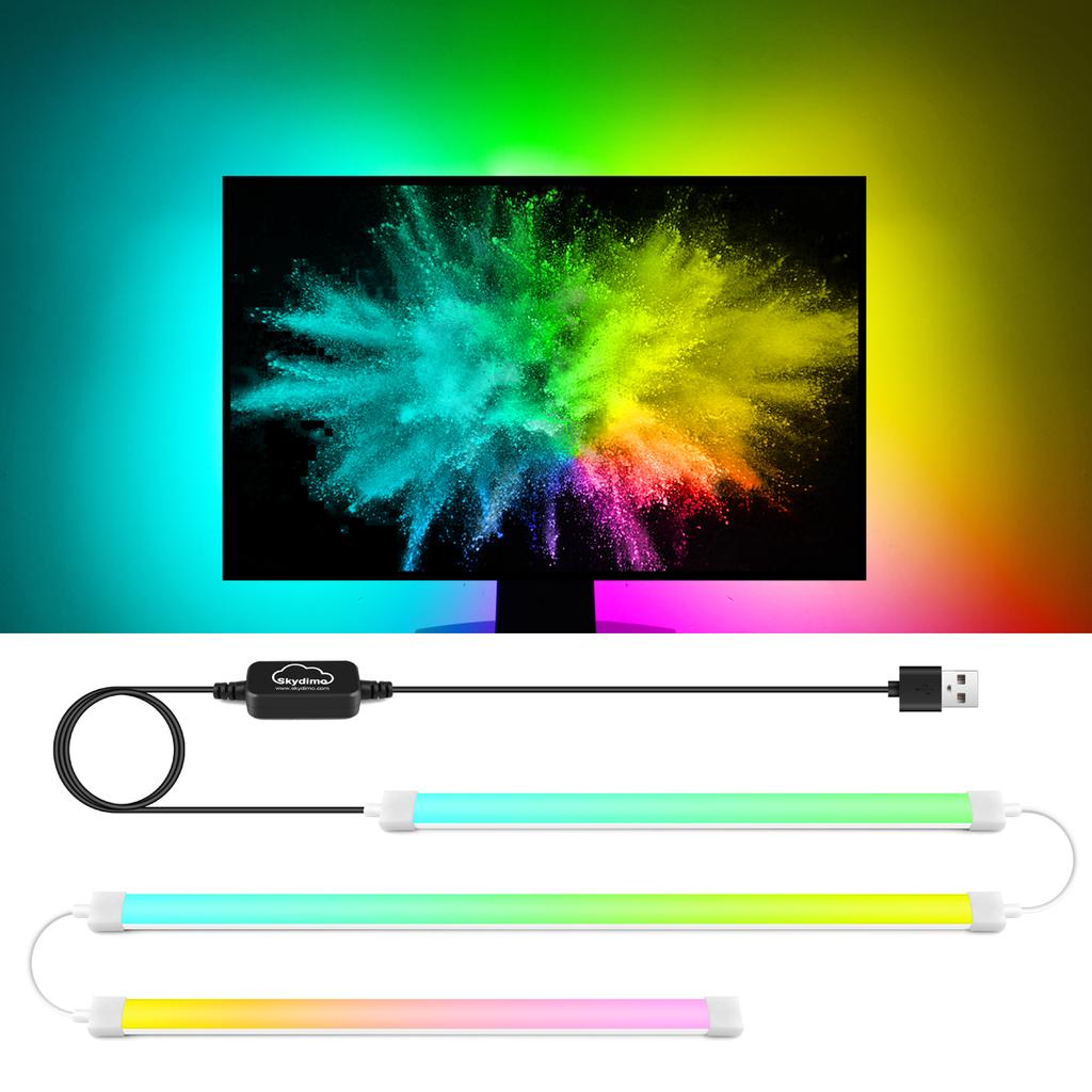 Okolní podsvícení obrazovky počítače LED páskové osvětlení pro monitor počítače