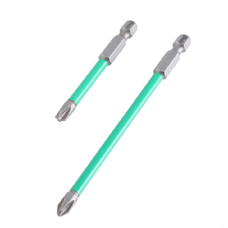 Steel Crossheads Screwdriver Crossheads  Bit With Powerful Magnetism And  Insulation For Safe Electrical Repairs