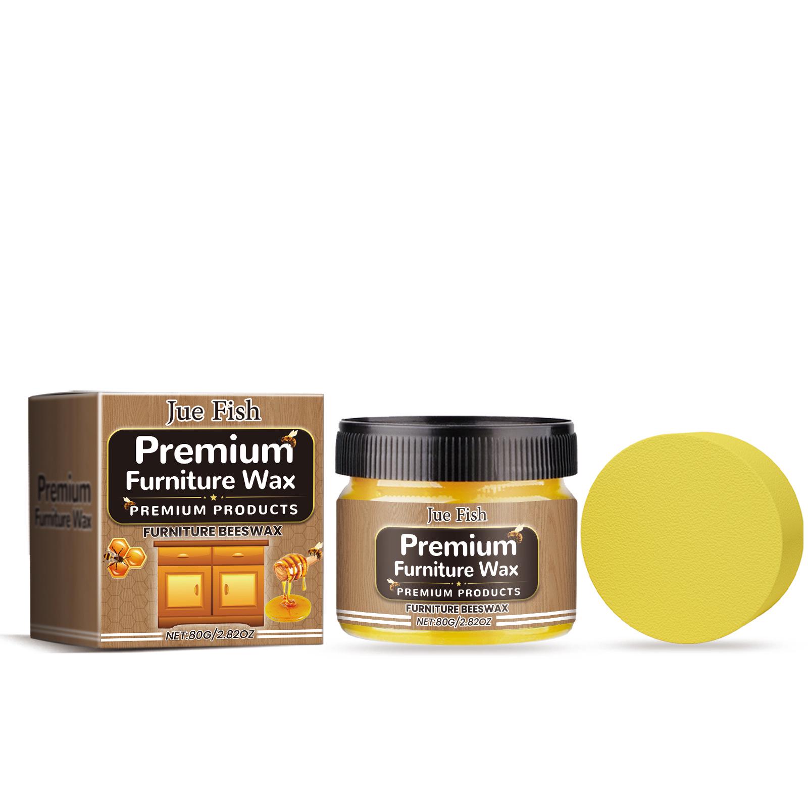 JUE FISH Multi-Purpose Beeswax Furniture Care and Polishing Wax