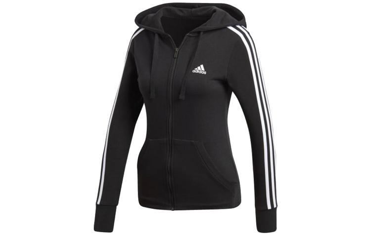 Adidas Essentials 3-Stripe zip-up hoodie S97065 L