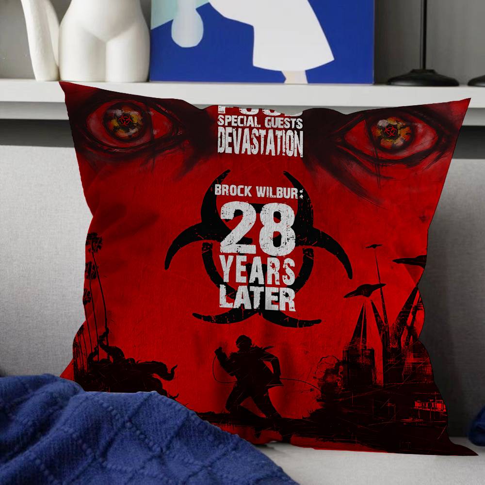

Movie Trror 28 DDays LLater 4545cm Cushion Cover Pillow Cover Decor Pillowcase Home Pillowcase For Couch Pillow 30x30 cm