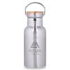 VASTLAND Stainless Steel Water Bottle, 350ml, Mug Bottle, Hot & Cold Insulation, Double Insulated, Silver