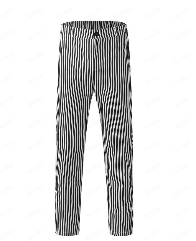 2025 Μπεστσέλερ Ανδρικό Καρό Ψηφιακό Μοτίβο Επαγγελματικό Καθημερινό Παντελόνι