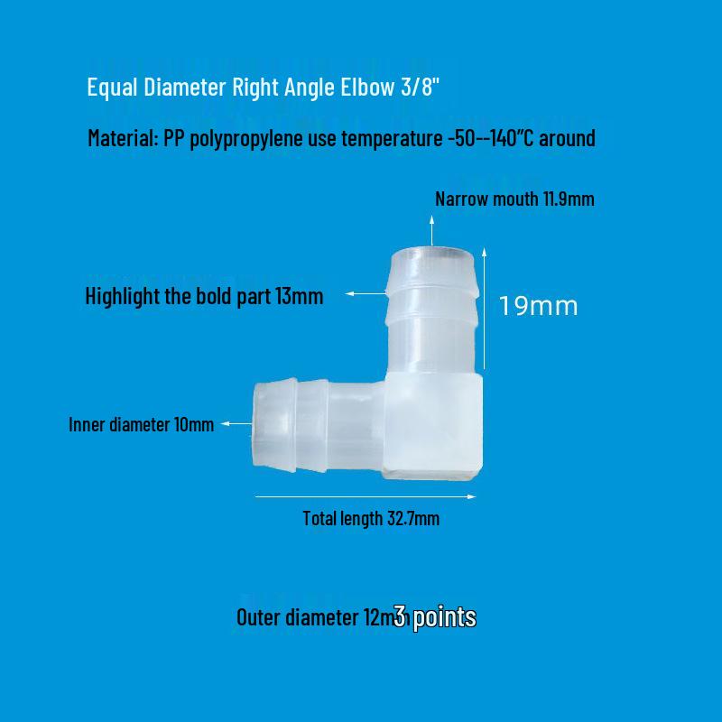 

Transparent Plastic Reducing Coupler for Aquarium Oxygen Tubes, Stainless Steel Straight Adapter 3/8 to 1/2