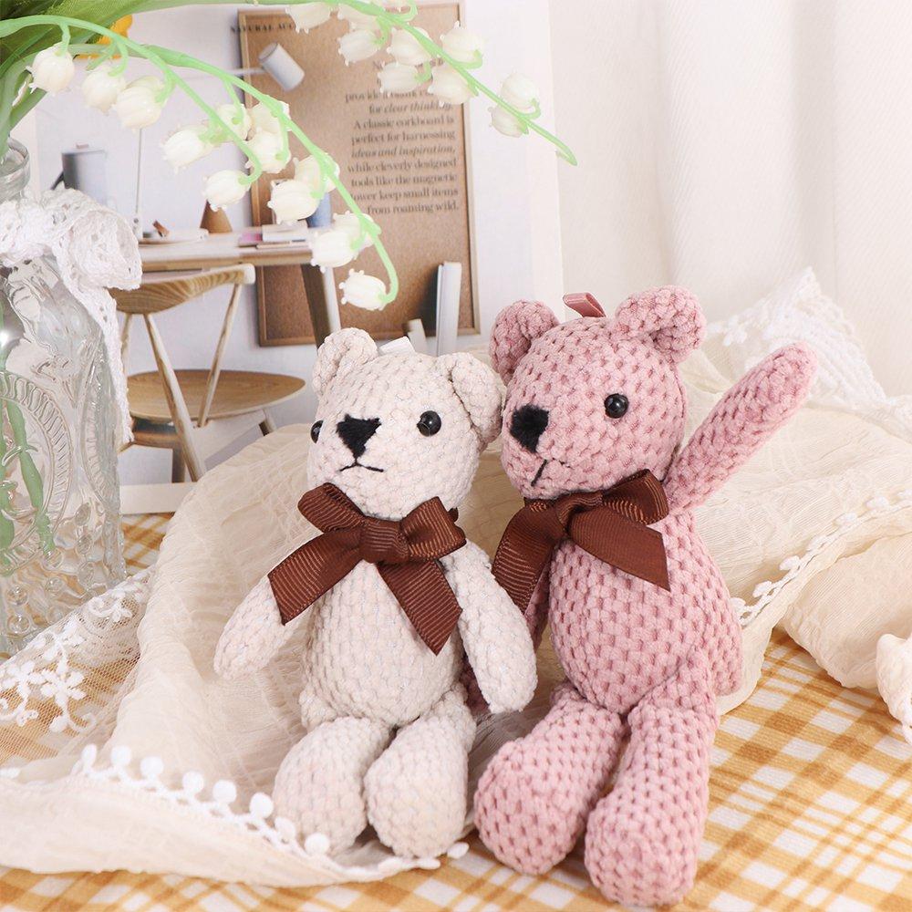 Pendant Key Pendant Toy Decorations Bear Plush Toy Bear Stuffed Toys Stuffed Animals Soft Toys