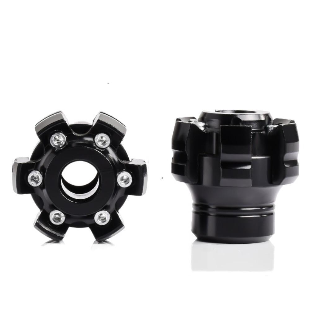 Shock Absorbing Motorcycle Axle Cap Universal Fit Motorcycle Anti-fall Block  Rear Fork