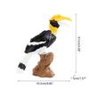 Realistic Toucan Figure Observation Display Static Model Statue Bird Figurine Playhouses Layout Kids Basket Stuffings