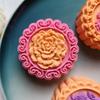 150g Cute Flower Shape Pastry Moulds Dessert Mold Dessert Mould Hand Pressure Tool Plastic Material Baking Accessories
