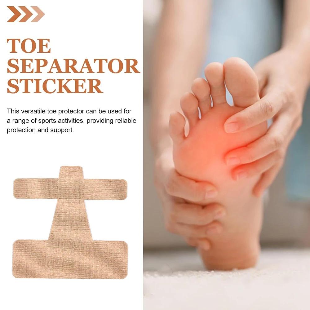 10 PZ Correttore per Alluce e Sollievo dal Dolore Nastro Kinesiologico Atletico per Alluci e Dito del Piede sull'Erba, Distanziatore/Separatore/Raddrizzatore per Alluce