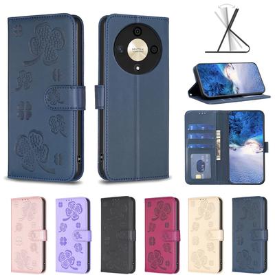 Flip Leather Case For Honor X8C X6B 200 Lite 5G X9B Magic 6 Lite X8B X7B X7A X6A X50i Cover Protection Case Flip Cover Funda