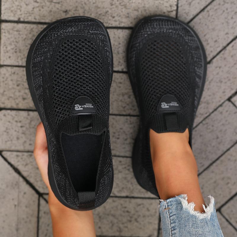 Fashion Barefoot Shoe Wide Footed Thick Soled Shoes for Both Men and Women 2025 New Spring Mesh Sports Shoes for Casual Tennis Female