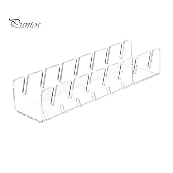 

Прямоугольный акриловый органайзер для бейсболок, подставка для кепок, прочная, несущая, экономящая место универсальная стойка для показа бейсболок прозрачный