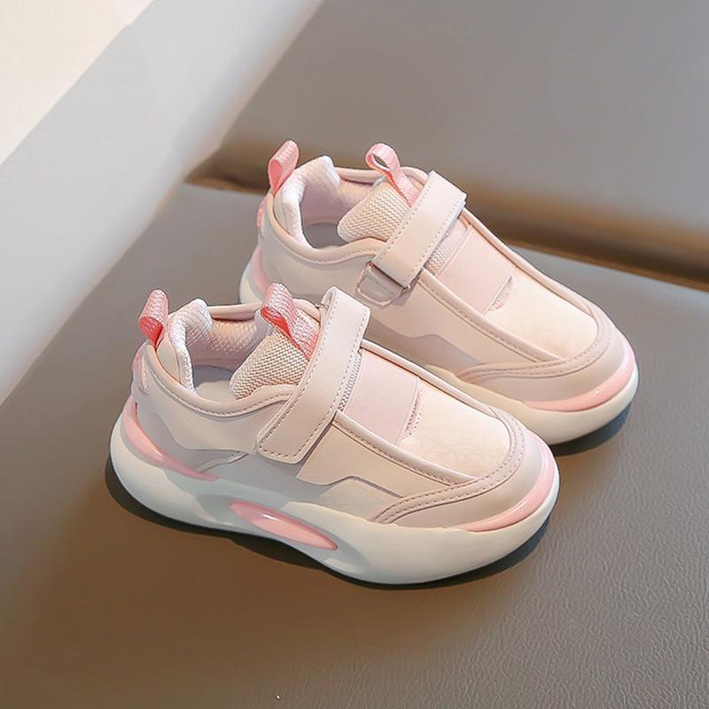 Girls spring shoes sneakers 2025 new children's dad shoes medium older girls little white shoes breathable shoes