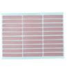 10 Sheet Nail Art Mounting Tape Salon Double Sided Adhesive Tape Accessory for Nail Tip Color Display