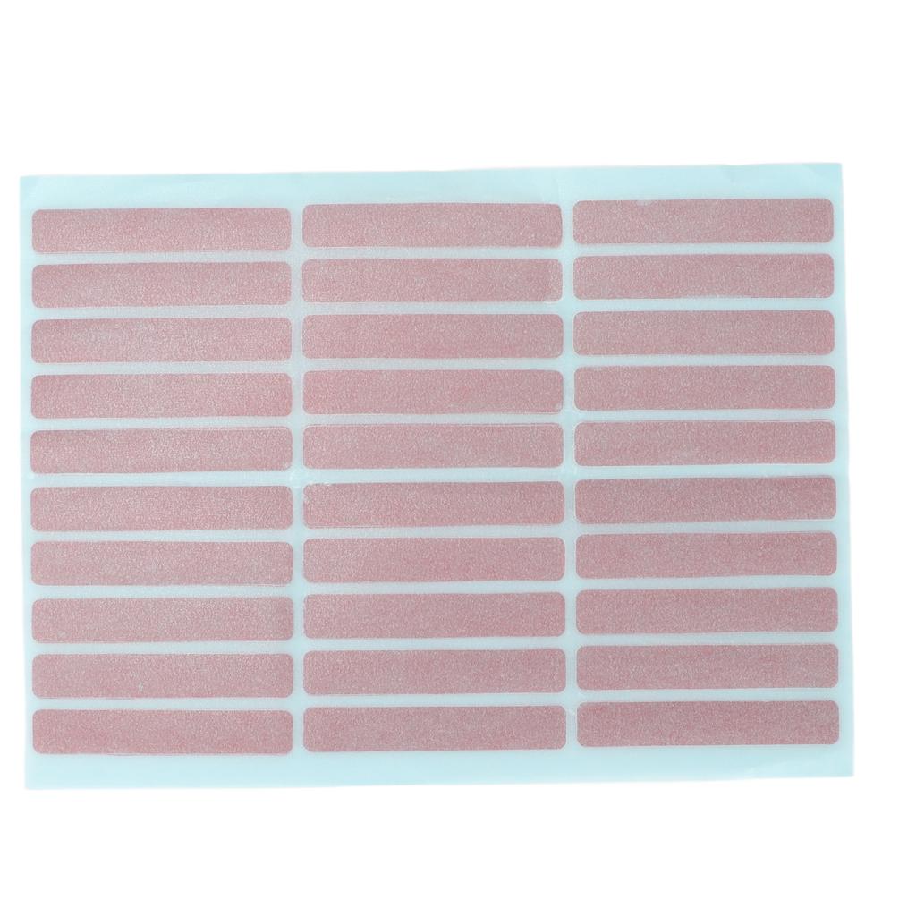 10 Sheet Nail Art Mounting Tape Salon Double Sided Adhesive Tape Accessory for Nail Tip Color Display