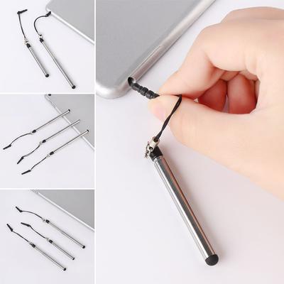 1PC Pendant Smart Phone iPad Retractable Touch Screen Telescopic Rod Stylus Pens Capacitive Pen