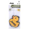 Plasticolor 005721R01 Jeep Logo Rubber Duck Paper - 2 Pack