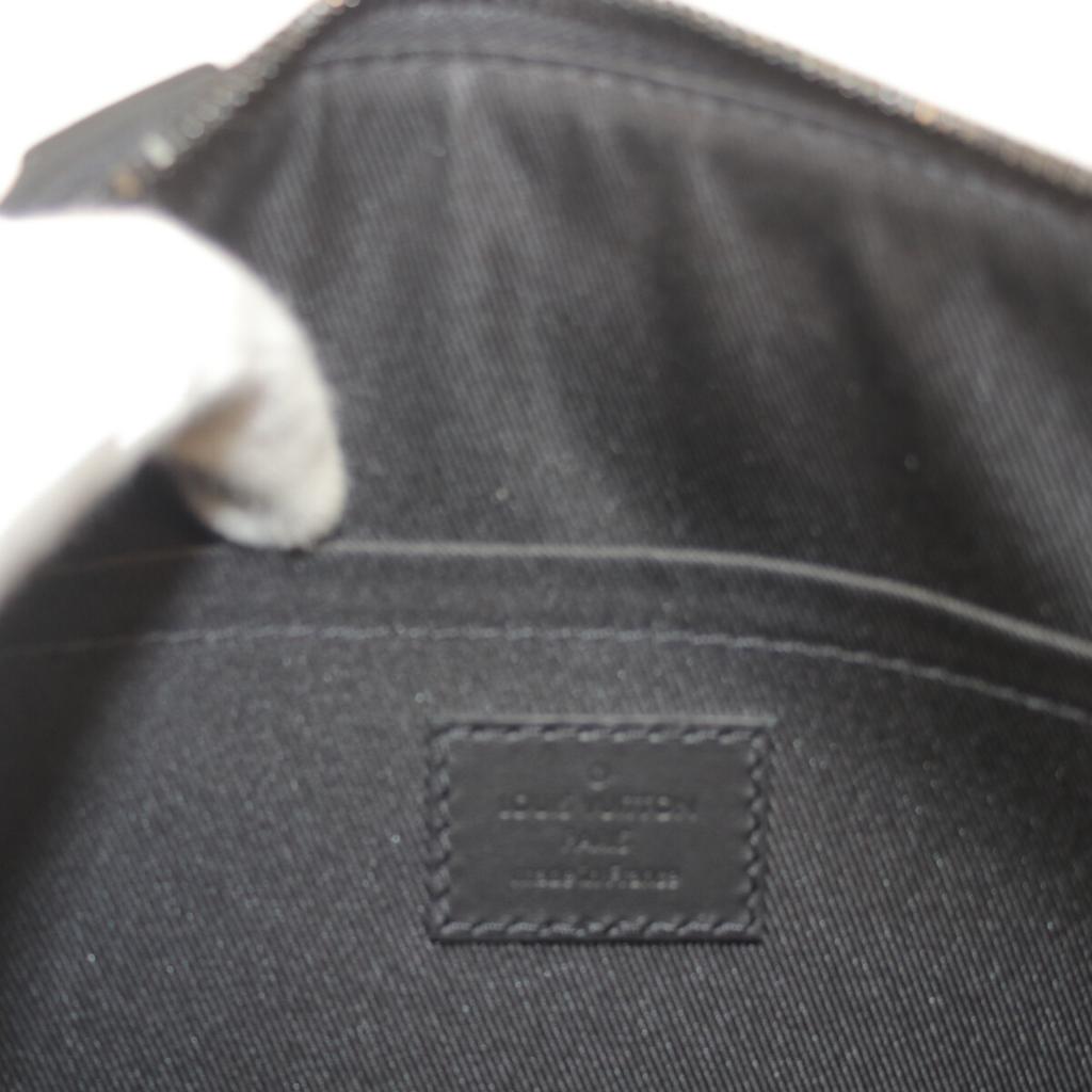 Louis Vuitton M59255 Aerogram City Keepall Shoulder Bag Black / blackUsed