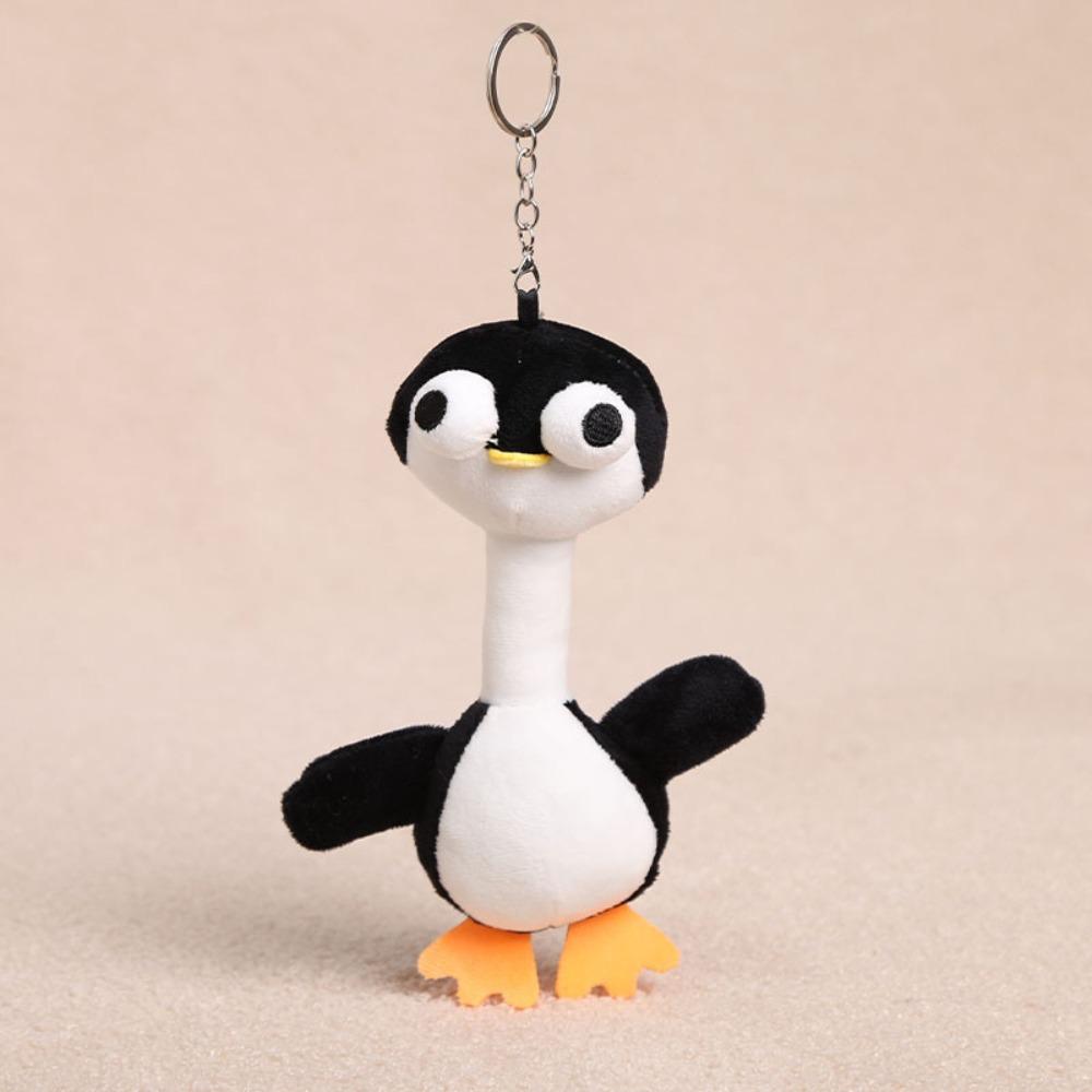 Filled Cartoon Animal Keychain 20 Centimeters Plush Hanging Ornament Bag Charm  Backpack Decoration