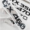 3D ABS Logo For Lexus GX470 LX570 LX600 RX350 RX300 Emblem Number Letters Sticker Car Trunk Badge Adhesive Decal AccessoriesDX7