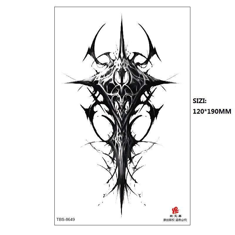 

Традиционный мужской тотем большой паук дракон вода переводная имитация татуировки одноразовая татуировка наклейка 120*190MM