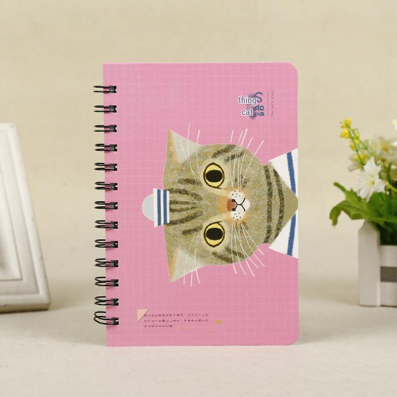 B6 Hardcover Spiral Notebook, A5 Loose-leaf, Customizable Student Journal with Logo Printing