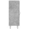 Sideboard Concrete Grey 34.5 x 34 x 90 cm Engineered Wood
