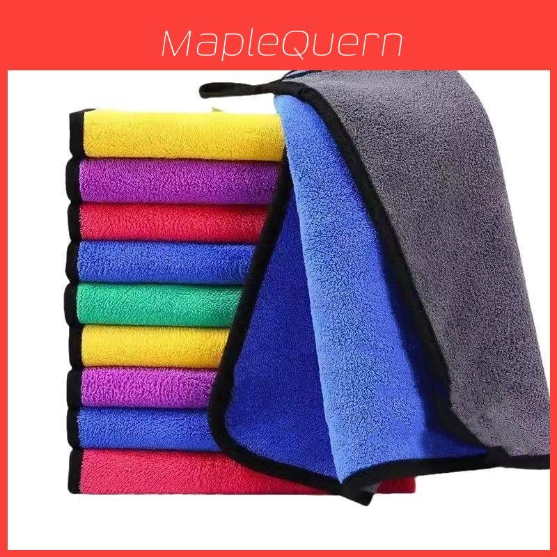 Pet Bath Towel With Coral Fleece Material Quick Absorption For Home And Car Cleaning