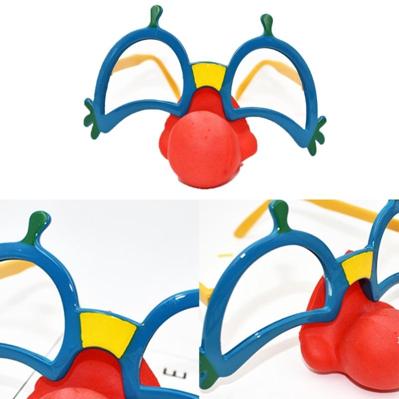 Legrační brýle s převlekem nosu Novinkou klaunské brýle Narozeninové oslavy Halloween Cosplay Kostýmy Foto Rekvizity Dárky