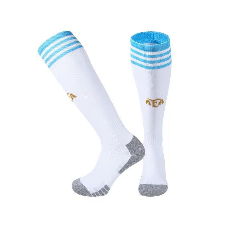 22-23 Football Socks National Team Towel Bottom Football Socks Stockings Adult Children S Clothing Competition Training Socks adult l
