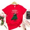Christmas FCawF Tshirt Funny Christmas Shirt Winter Holiday Tshirt Unisex Women Printed Graphic Tees Unisex Short Sleeves Tops