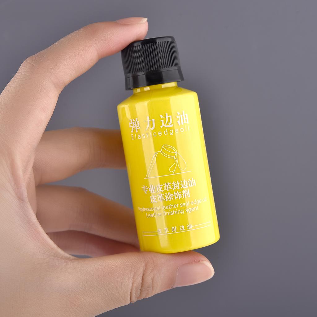 30ml Stretch Matte Leather Edge Paint Oil Dye Color Coats Leather Edges Repair Wrap Edge Liquid DIY Leather Shoe Edges Pigment