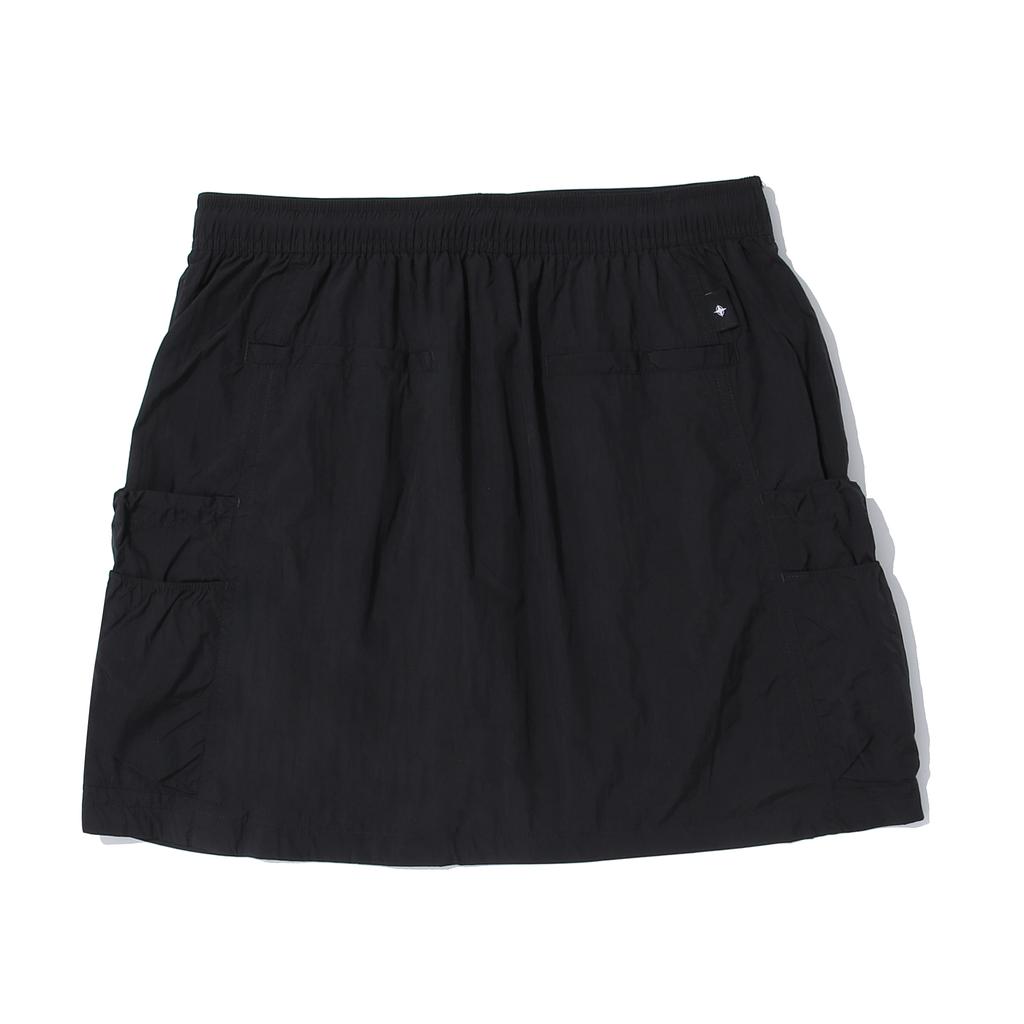 Intercrew Women'S Shirred Pocket Mini Skirt Black Itz2Ss52Abk