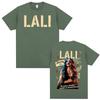 Singer Lali Esposito LA QUE LE GANA AL TIEMPO 2026 Tour Tshirt Retro Fashion Oversized T Shirt Unisex Women Cotton Casual Tshirts