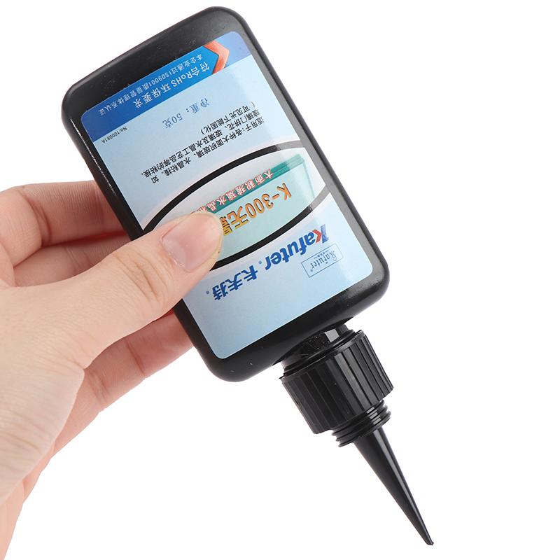 50 мл УФ Клей Отверждающий Клей K-300 Прозрачный Кристальный Клей для Стекла Gule