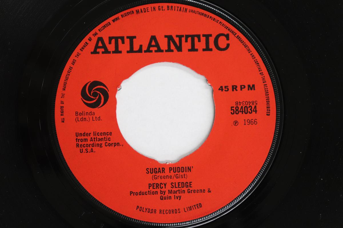

7-дюймовая пластинка PERCY SLEDGE - Warm And Tender Love 584034 ATLANTIC 1966 UK Соул/Фанк Б/У