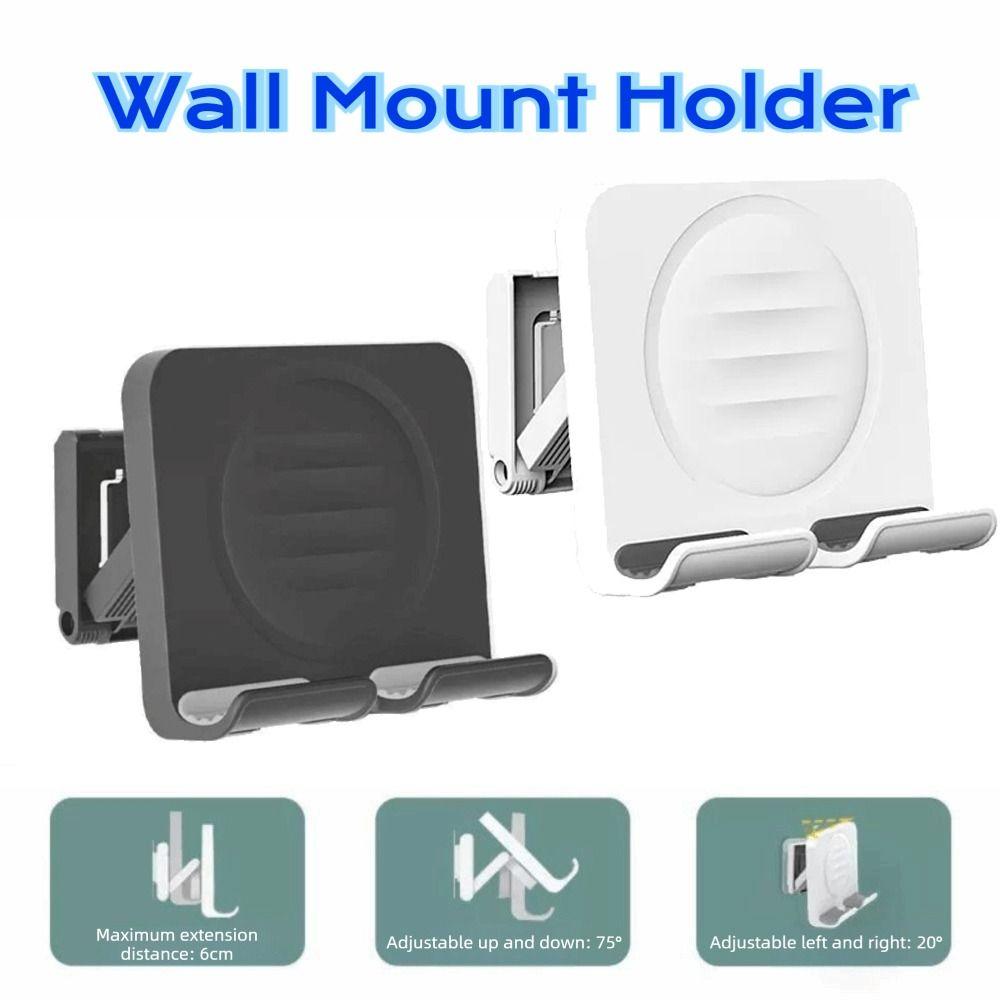 Adjustable Wall Mount Holder Strong Adhesive Mobile Phone Support Hanging Phone Stand  Living Room