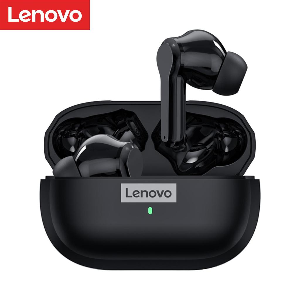 Căști originale Lenovo LP1S TWS Căști fără fir Bluetooth 5.0 Căști sport rezistente la apă Căști cu reducere a zgomotului cu microfon