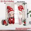 2pcs,Curtains Cute Santa Couple Christmas Hearts (2) Popular Light Filtering Curtains Prints Light Filtering Curtains