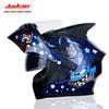 Jiekai DOT Standard Flip-up Double Visor Men's All-Season Motorcycle Helmet