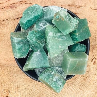 Natural Green Aventurine Large Crystal Incense Diffuser Stone for Home Decoration