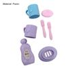 13Pcs/Set Vivid Portable Creative Fine Workmanship Dollhouse Pretend Play Toy Simulation Toothbrush Shampoo Model