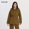 LAFUMA Women's Cinch-Waist Hooded Goose Down Jacket