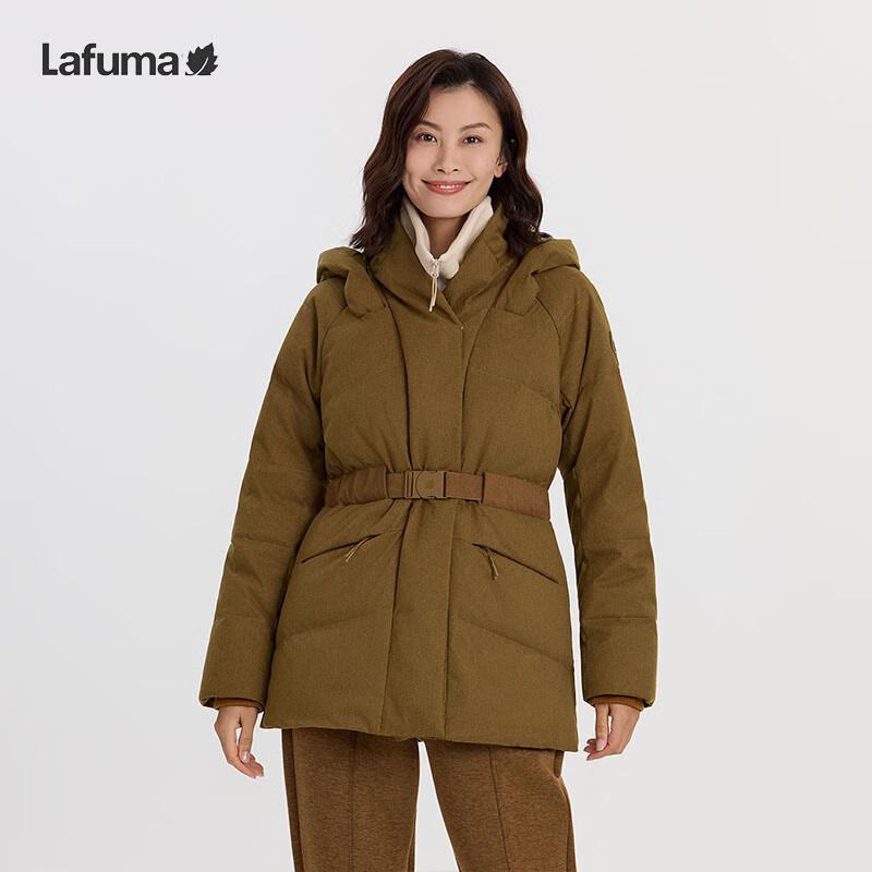 LAFUMA Women's Cinch-Waist Hooded Goose Down Jacket