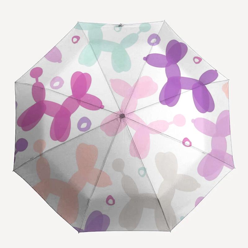 

1pc Balloon AnimalsAutomatic Open/close Umbrella, 8-Rib sturdy structure, Portable Travel Umbrella, Parties, Everyday Usec45