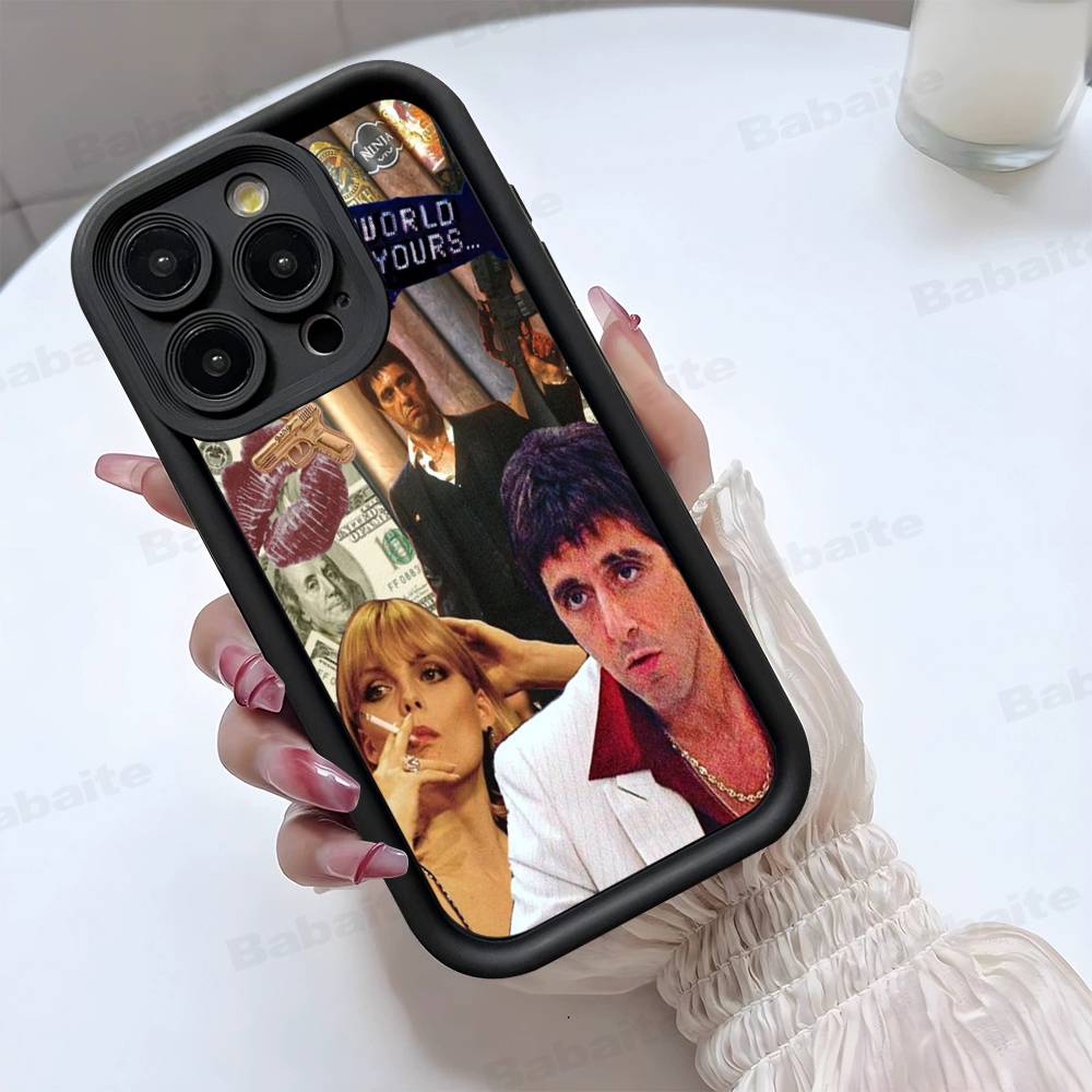 Vintage Classic S-scarface Phone Case For iPhone 17 16 E 15 14 13 12 11 Pro Max Plus Back Cover