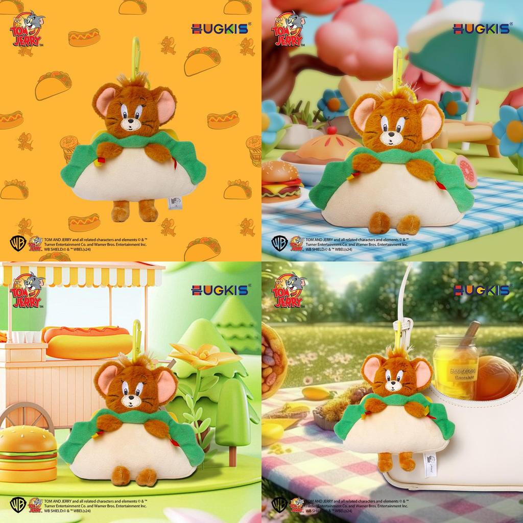 Jerry And Tom Cartoon Taco Cake Jerry Mouse Pendant For Gift And Decoration