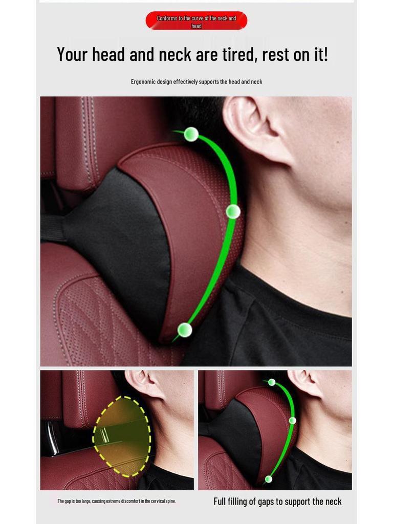 BYD Dolphin Car Headrest Lumbar Support for Qin, Song, Yuan PLUS, Pro Tang EV, Han DM, Destroyer.