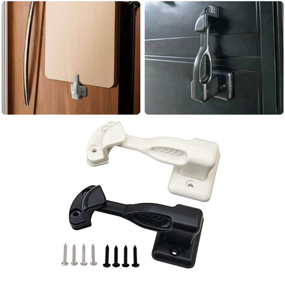1 Pcs Caravan Door Holder Door Lock Rotating Latch Door Stop For Caravan Furniture For Camper Cargo Furniture Hardware Home