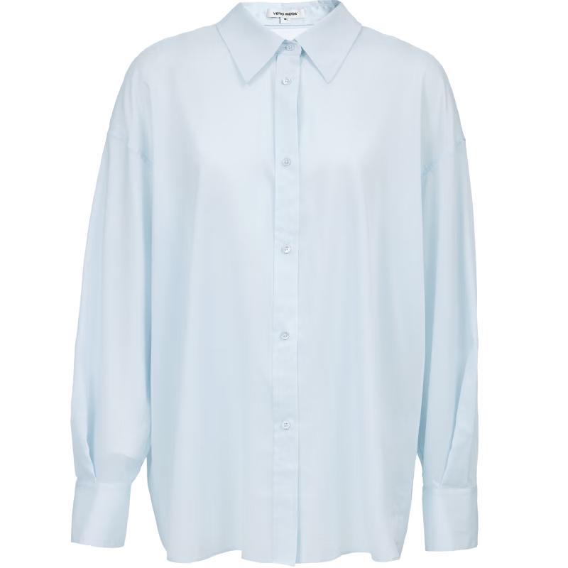 

VEROMODA Women s Lyocell Blend Back Bow Blouse XS